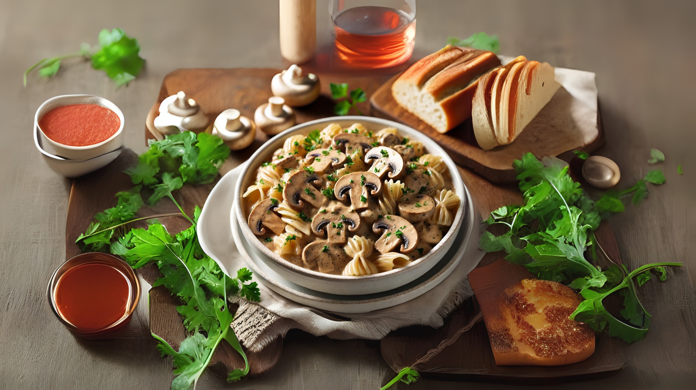 Creamy Vegan Mushroom Stroganoff Recipe